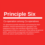 Co-operative principle six: Co-operation amongst co-operatives